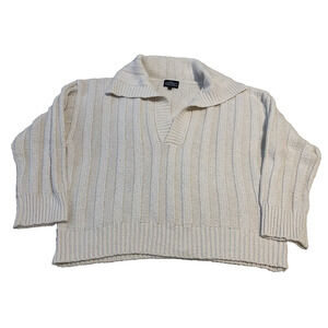 Angie Chunky Knit Women's Sweater Size Medium Oversized Granny Core Cottage Core